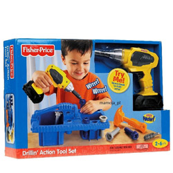 Spectacular Fisher-Price Drillin' Action Tool Set Spectacular Fisher-Price Drillin' Action Tool Set