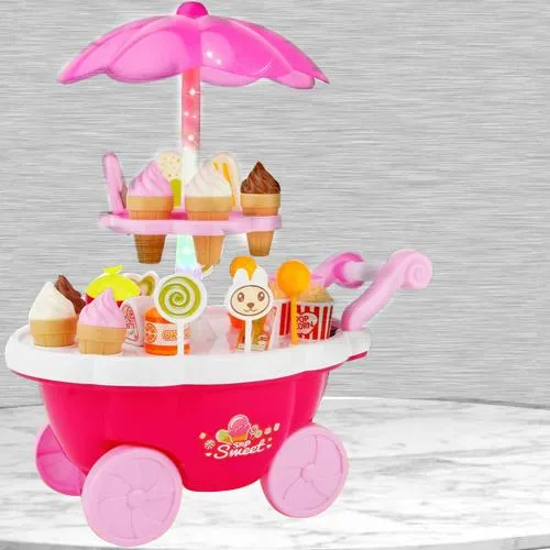 Wonderful Ice Cream Trolley Play Set