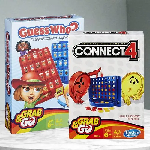 Amazing Connect 4 N Guess Who Game from Hasbro