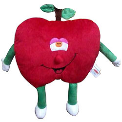 Play & Pets Cuddly Plush Toy Apple Play & Pets Cuddly Plush Toy Apple