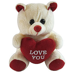 Beautiful Pink Love Teddy with Heart Beautiful Pink Love Teddy with Heart