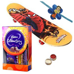 Charismatic Spider-Man Skate Board with Chocolates Charismatic Spider-Man Skate Board with Chocolates