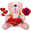 Merge your love with this Stylish Lucas Teddy Bear...