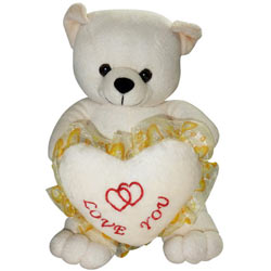 Beautiful Charley Bear with Heart Touching Affection Beautiful Charley Bear with Heart Touching Affection
