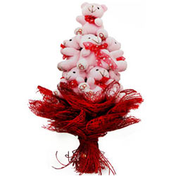 Remarkable Plush Teddy Bears Bouquet Remarkable Plush Teddy Bears Bouquet
