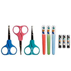 Nuby-Manicure Set On Card Nail Clipper, Scissors & Plastic Printed File Nuby-Manicure Set On Card Nail Clipper, Scissors & Plastic Printed File