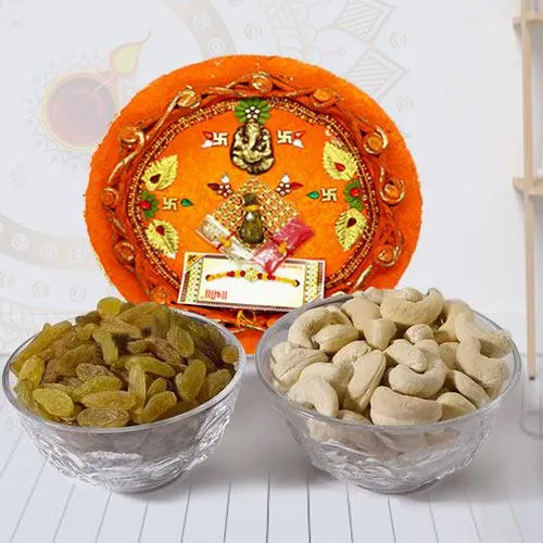 Crunchy Mixed Dry Fruits with Pooja Thali Combo Crunchy Mixed Dry Fruits with Pooja Thali Combo