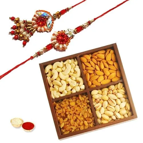 Opulent Bhaiya-Bhabi Rakhhi Special Gift Combo Opulent Bhaiya-Bhabi Rakhhi Special Gift Combo