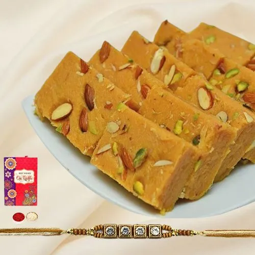Irresistible Patisha Pack of 500 gm with 1 Rakhi Irresistible Patisha Pack of 500 gm with 1 Rakhi