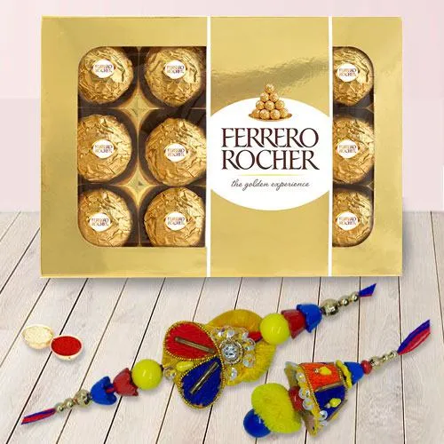 Ferrero Rocher N Bhaiya Bhabhi Rakhi Ferrero Rocher N Bhaiya Bhabhi Rakhi