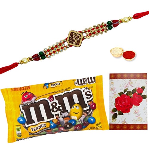 Yummy Chocolates with One or More Designer Ethnic Rakhi Yummy Chocolates with One or More Designer Ethnic Rakhi