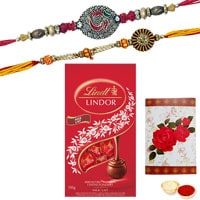 Gorgeous Rakhi and Chocolate with Bond of Love Gorgeous Rakhi and Chocolate with Bond of Love