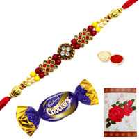 Jeweled Rakhi n Chocolates<br /><font color=#0000FF>Free Delivery in USA</font> Jeweled Rakhi n Chocolates<br /><font color=#0000FF>Free Delivery in USA</font>