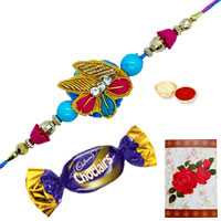 Zardozi Rakhi n Chocolates<br /><font color=#0000FF>Free Delivery in USA</font> Zardozi Rakhi n Chocolates<br /><font color=#0000FF>Free Delivery in USA</font>