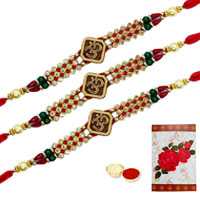 3 or More Designer Ethnic Rakhi (Non Tracking) with Roli Tika<br /><font color=#0000FF>Free Delivery in USA</font> 3 or More Designer Ethnic Rakhi (Non Tracking) with Roli Tika<br /><font color=#0000FF>Free Delivery in USA</font>
