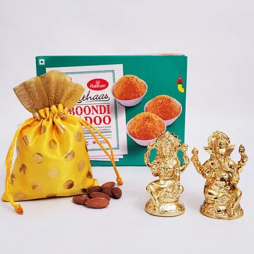 Divine Laddoo and Ganesha Gift Set