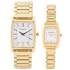 Impressionable Couple Set Watches from Titan Sonata in Golden Body Impressionable Couple Set Watches from Titan Sonata in Golden Body