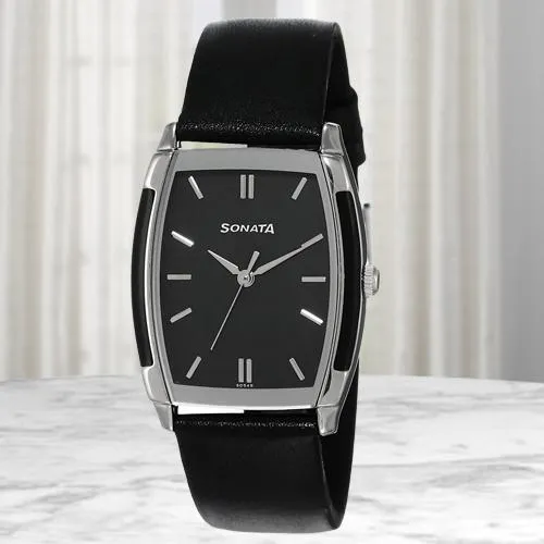 Remarkable Sonata Analog Mens Watch