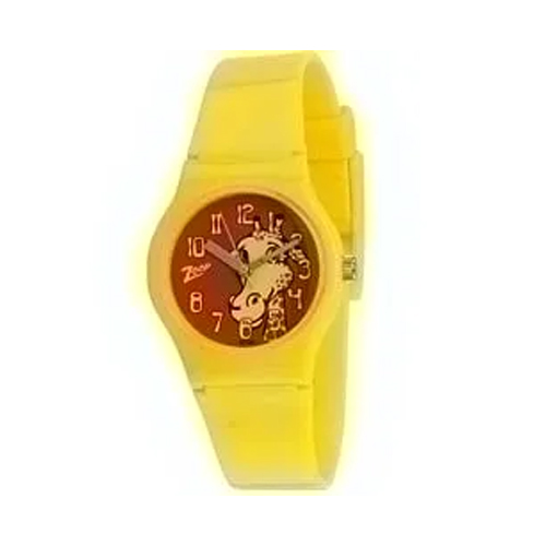 Trendy Animal Printed Yellow Coloured Kids Watch Manufactured by Titan Zoop Trendy Animal Printed Yellow Coloured Kids Watch Manufactured by Titan Zoop