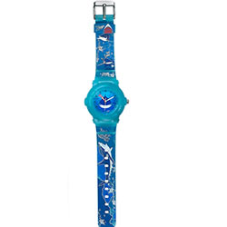 Exquisite Oceanic Printed Blue Coloured Watch for Kids Manufactured by Titan Zoop Exquisite Oceanic Printed Blue Coloured Watch for Kids Manufactured by Titan Zoop