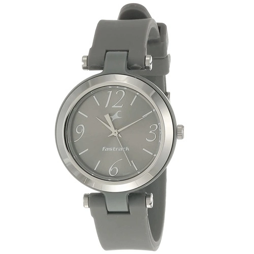 Classic Fastrack Trendies Grey Round Dial Womens Watch