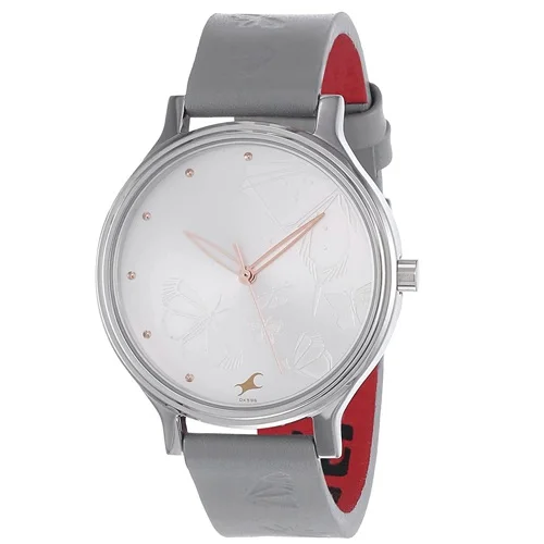 Classy Fastrack Grey Colour Womens Watch