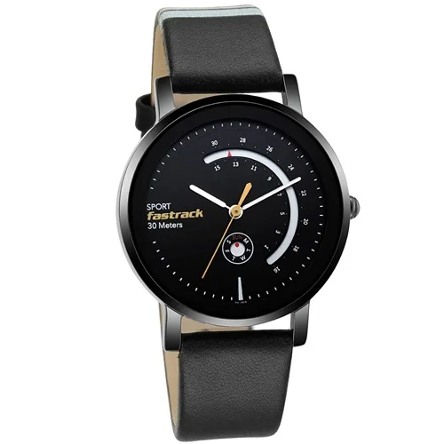 Impressive Fastrack Black Dial Womens Analog Watch