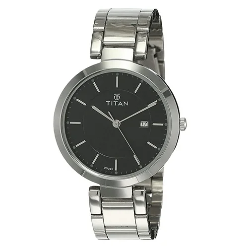 Incredible Titan Workwear Watch for Women with Black Dial