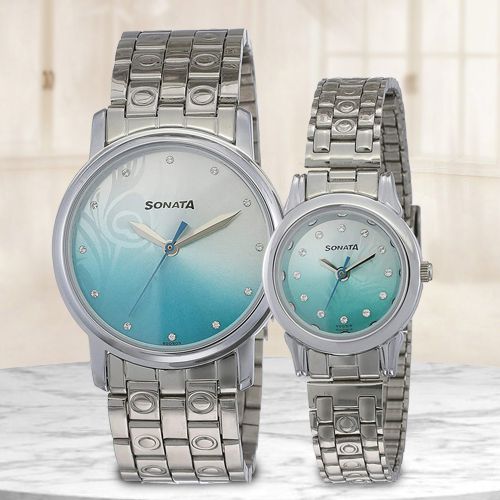Sonata Watch Silver Colour 2024 favors