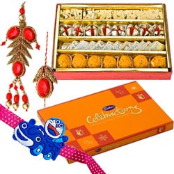Lip-Smacking Cadbury Celebration and Haldiram Assorted Sweets with Love Lip-Smacking Cadbury Celebration and Haldiram Assorted Sweets with Love