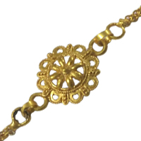 Impressionable 24 Carat Gold Plated Designer 1 Rakhi for Auspicious Occasion Impressionable 24 Carat Gold Plated Designer 1 Rakhi for Auspicious Occasion