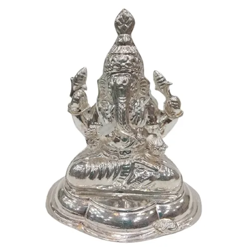 Buy Wonderful Silver Ganesh Idol